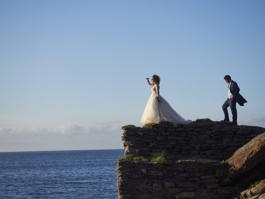 Fotografía de Boda en la costa asturiana.